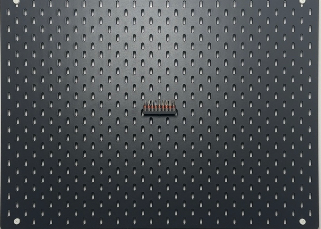 SK-007-WS Hex Bit Holder/حامل رؤوس سداسية (Matte Black PLA (Eco-Friendly 🌱))