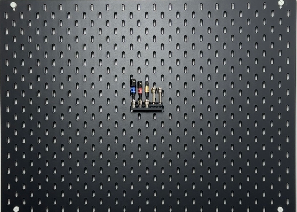 SK-007-WS Hex Bit Holder/حامل رؤوس سداسية (Matte Black PLA (Eco-Friendly 🌱))