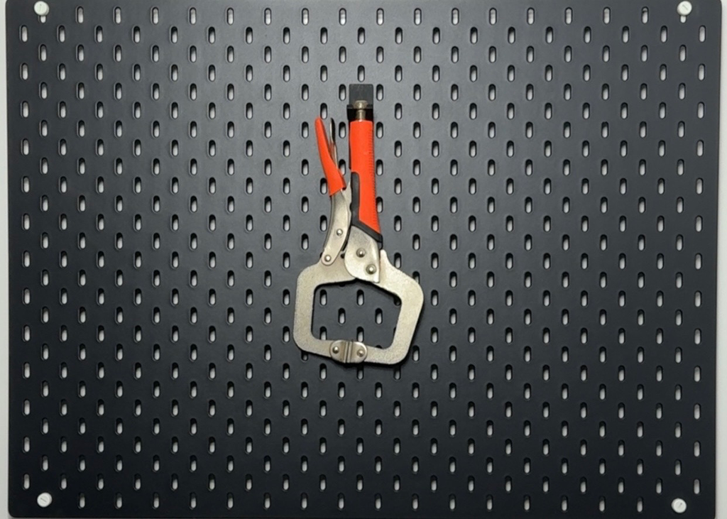 SK-041-WS Vice Grip Holder/حامل كماشة القفل (فايس جريب) (Matte Black PLA (Eco-Friendly 🌱))