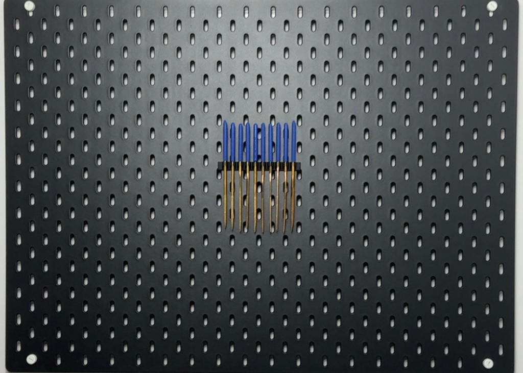 SK-055-WS 10 Diamond Metal Files Holder/حامل 10  مبارد معدنية ماسية (Matte Black PLA (Eco-Friendly 🌱))